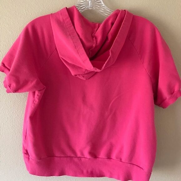 Tape Measure Sea Horse Short Sleeve Hoodie - Picture 2 of 3